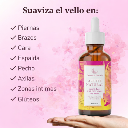 Herencia Natural - Aceite Natural para Reducir el Crecimiento del Vello